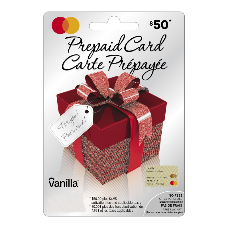 Vanilla Gift Physical Card